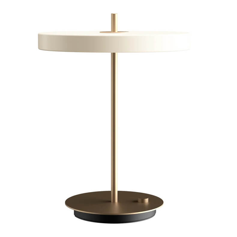 Asteria Pearl White Table Lamp